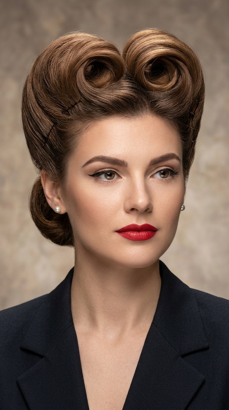 Vintage Victory Rolls