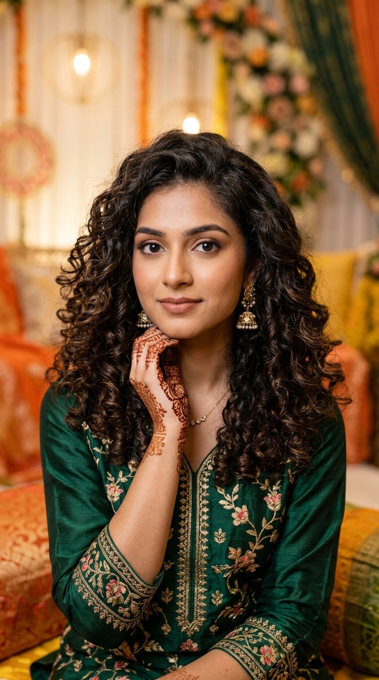 Volume-Packed Retro Curls