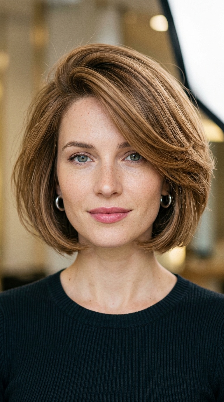 Voluminous A-Line Bob