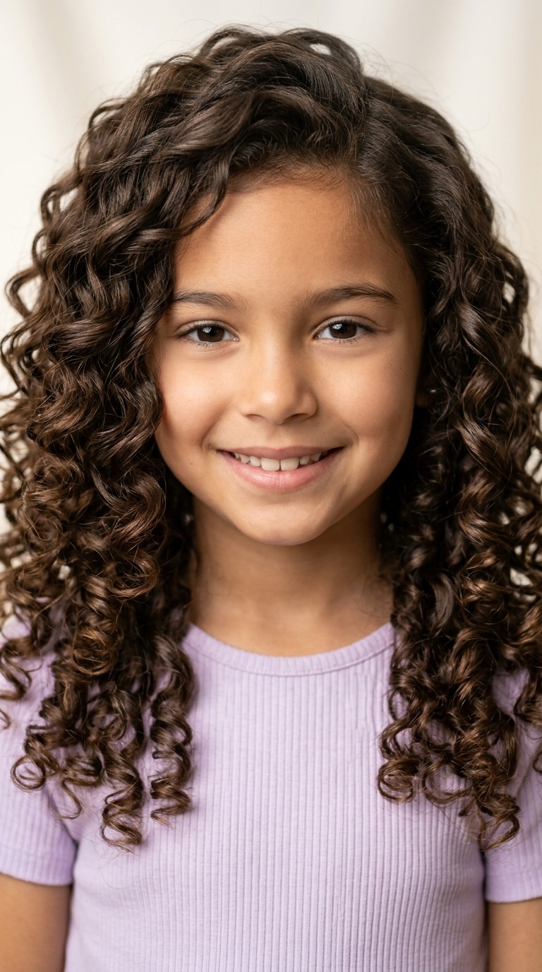 Voluminous Barrel Curls