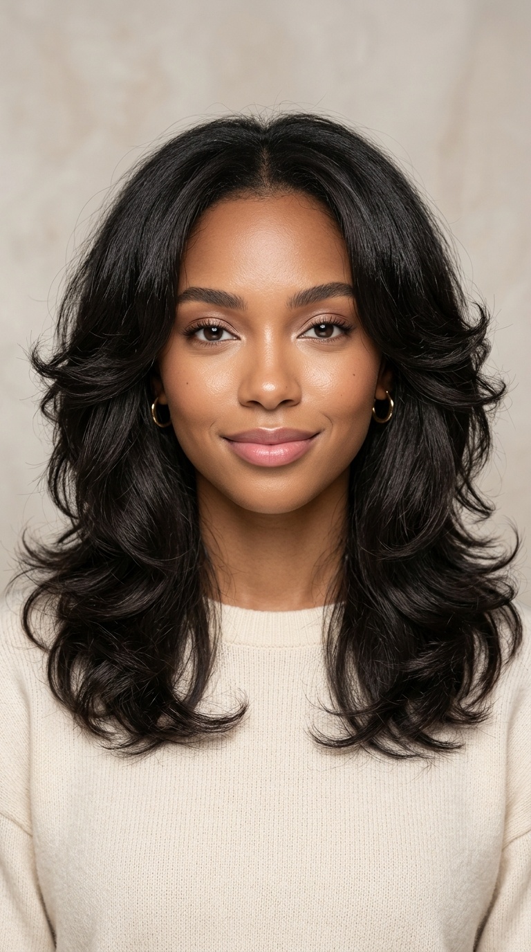 Voluminous Butterfly Cut