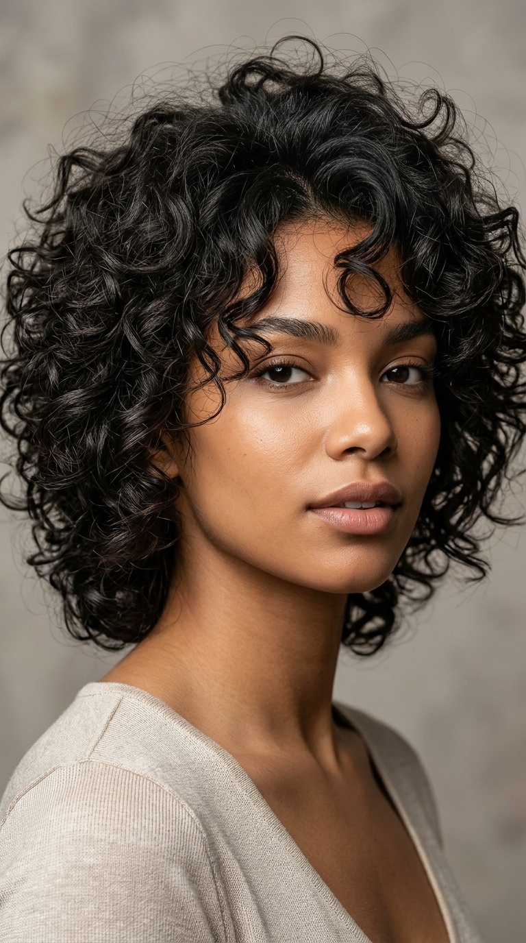 Voluminous Curls