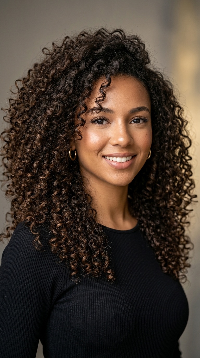 Voluminous Curls