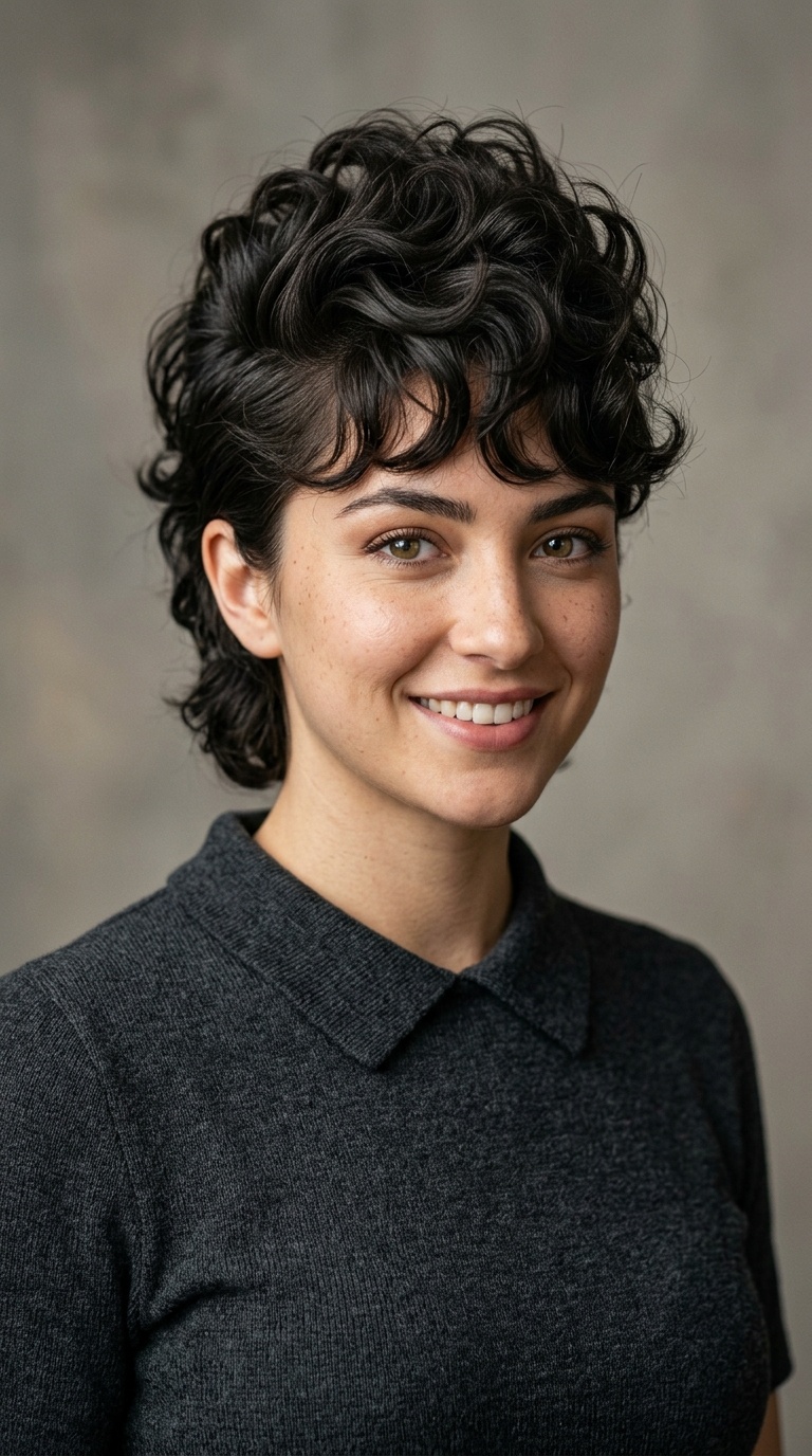 Voluminous Faux Hawk