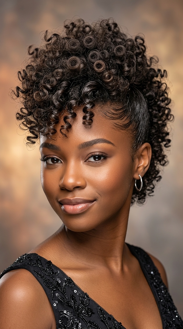 Voluminous Faux Hawk