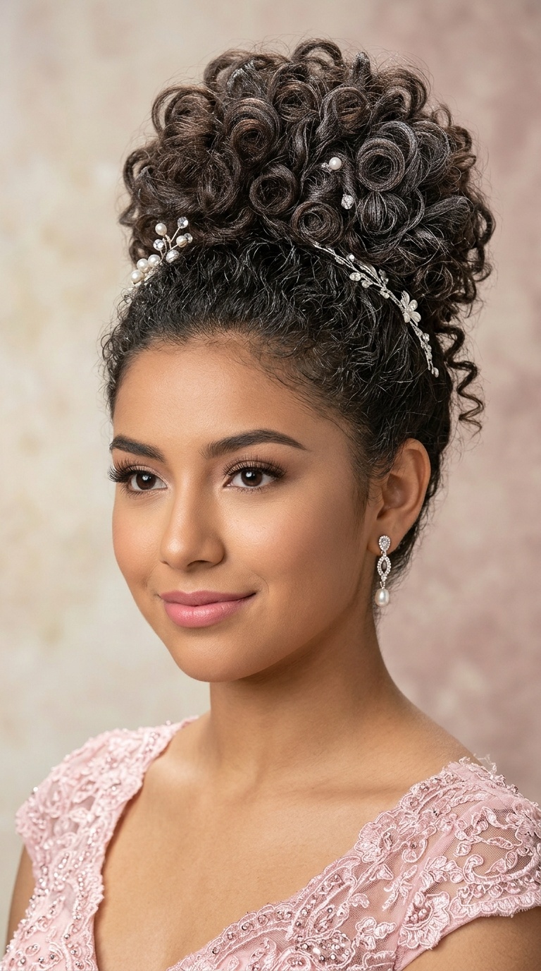 Voluminous Frosted Bun