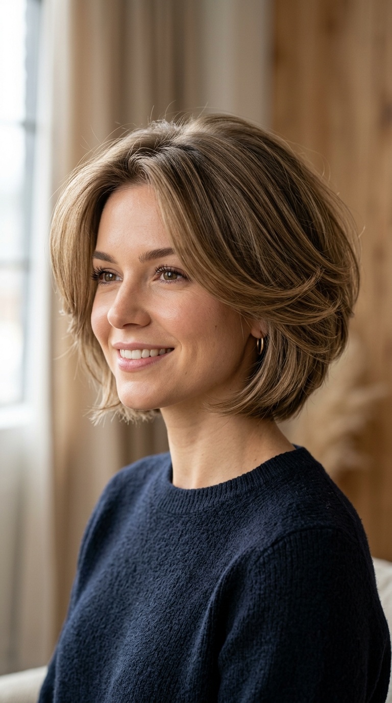 Voluminous Graduated Bob