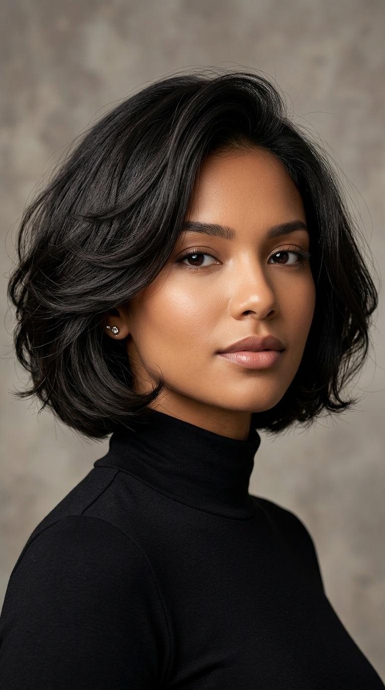Voluminous Italian Bob