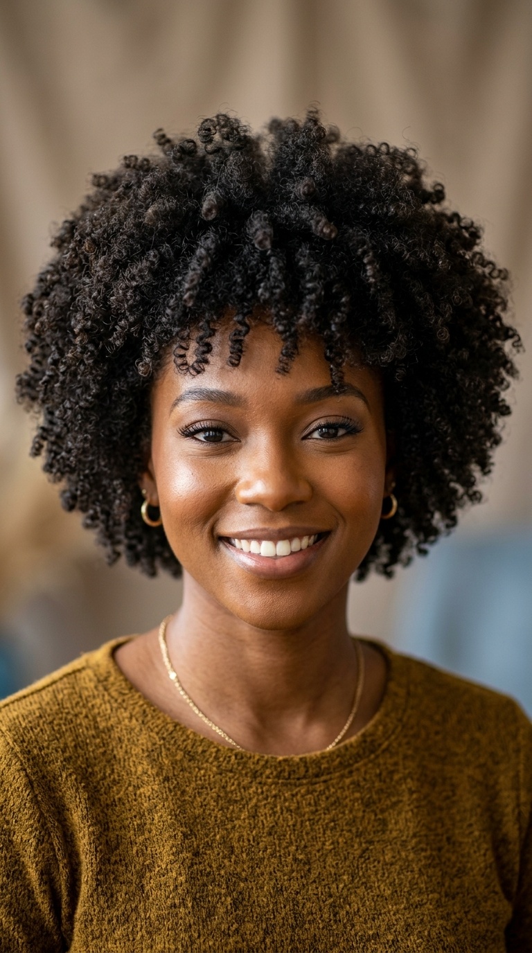 Voluminous Kinky Curly Crop