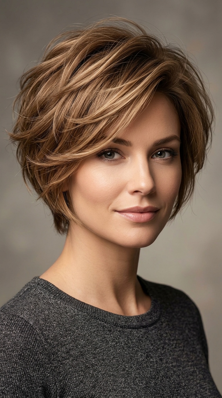 Voluminous Layered Crop