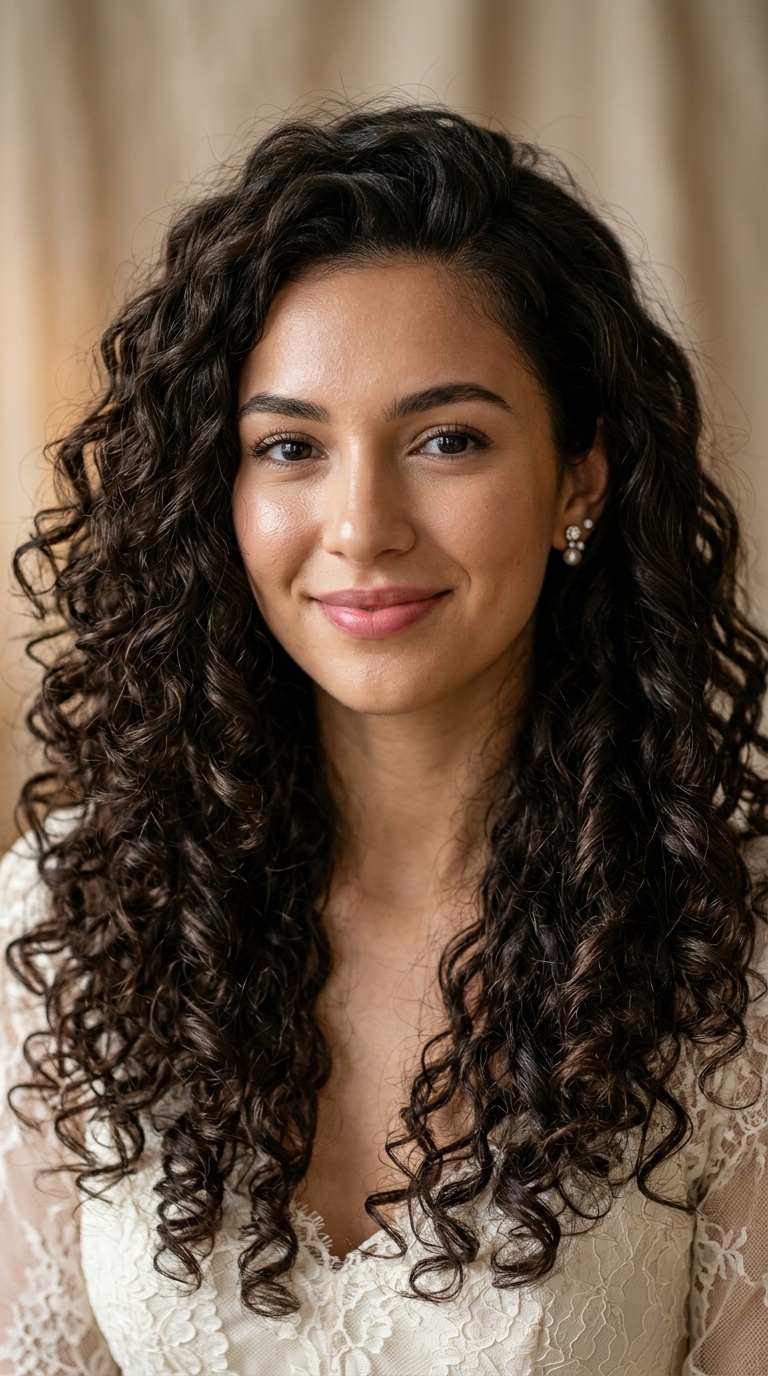 Voluminous Loose Curls