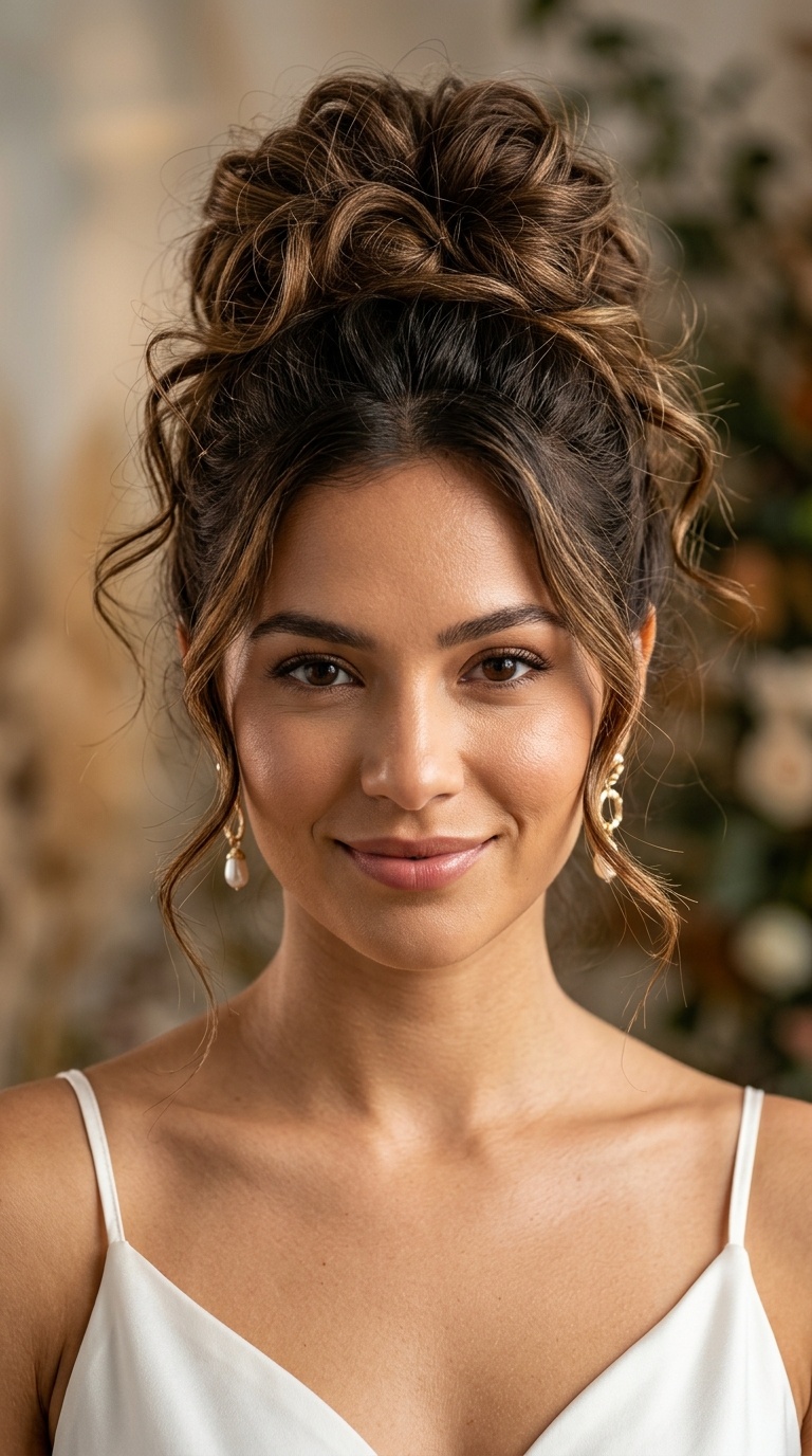 Voluminous Messy Bun