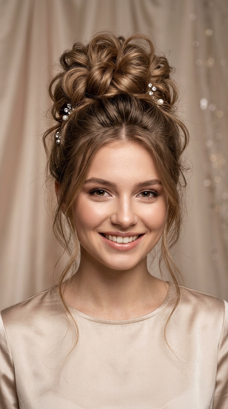 Voluminous Messy Bun