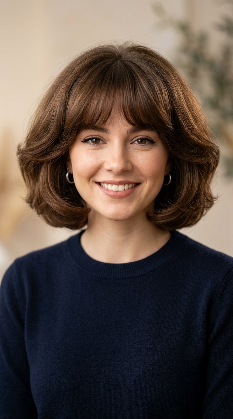 Voluminous Pageboy Cut