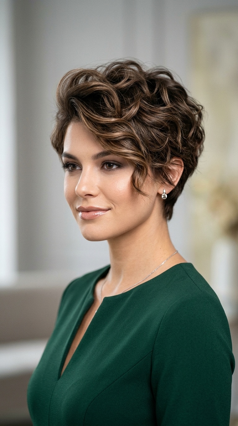 Voluminous Pixie Wave