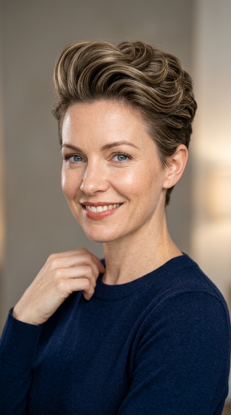 Voluminous Pompadour