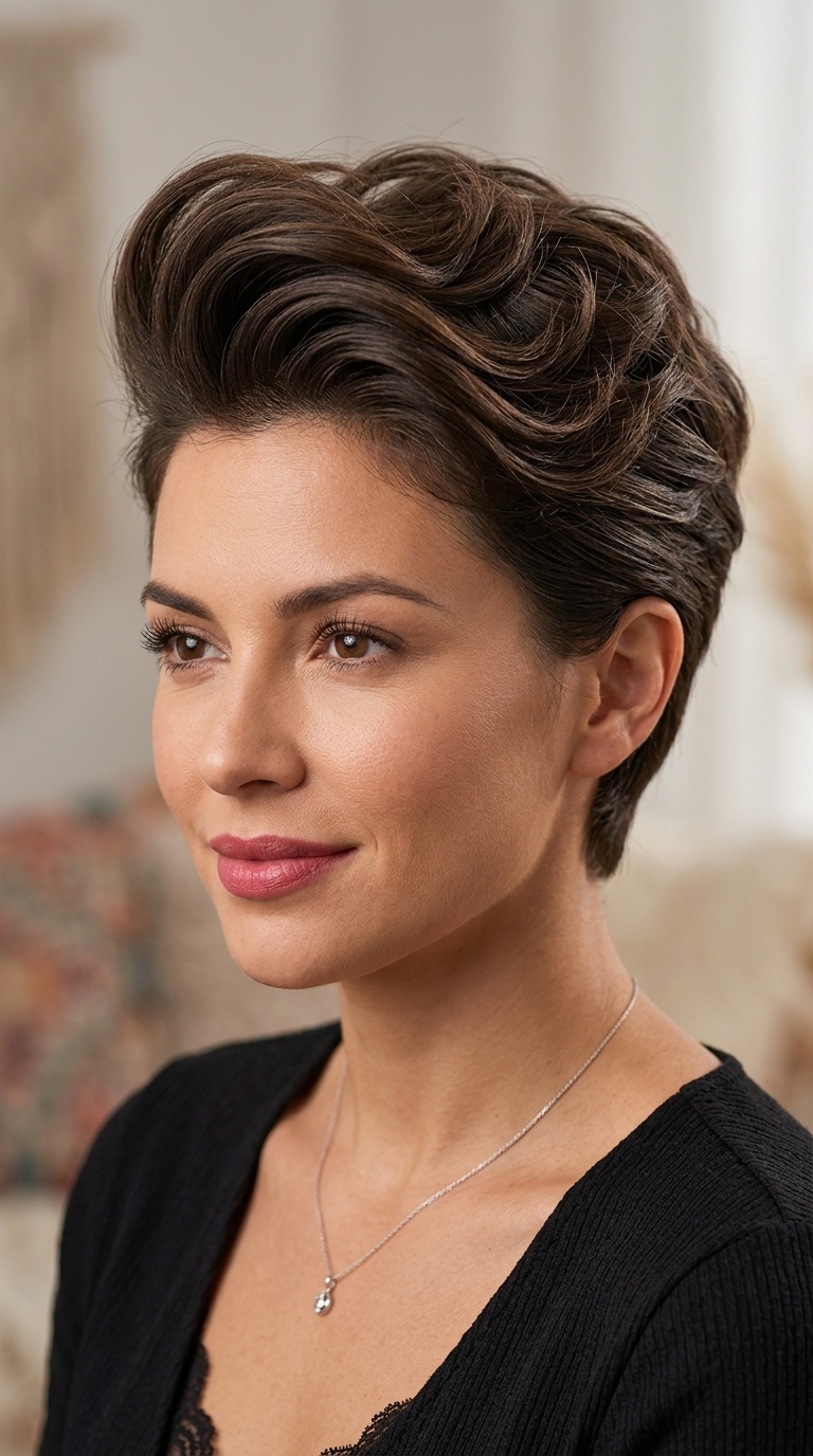 Voluminous Pompadour