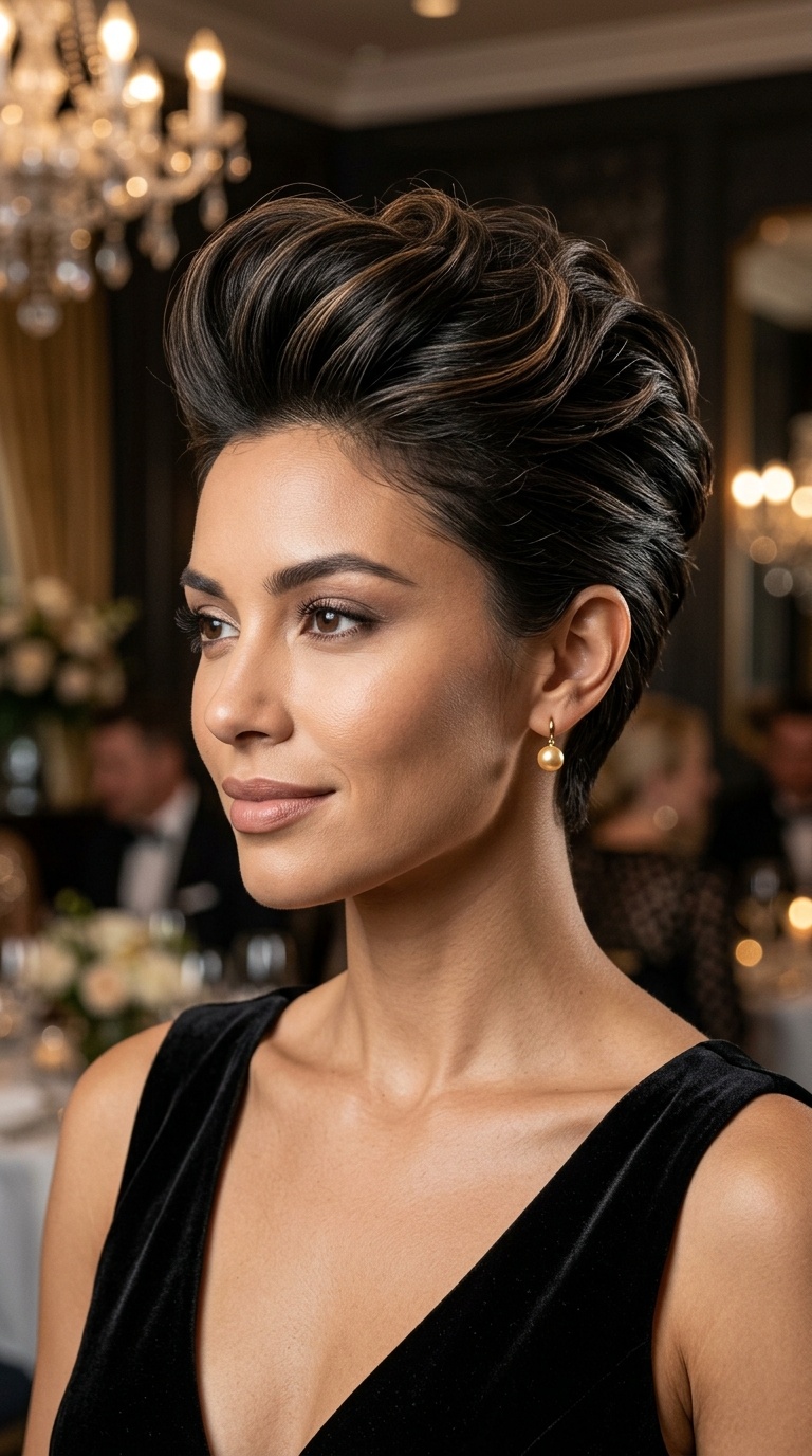 Voluminous Pompadour