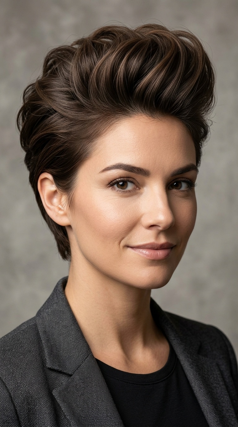 Voluminous Pompadour