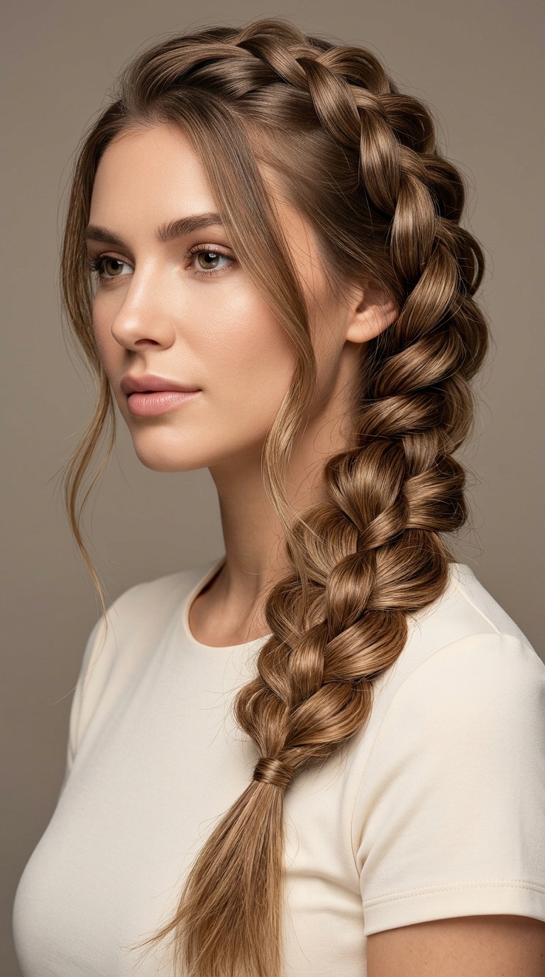 Voluminous Pull-Through Braid