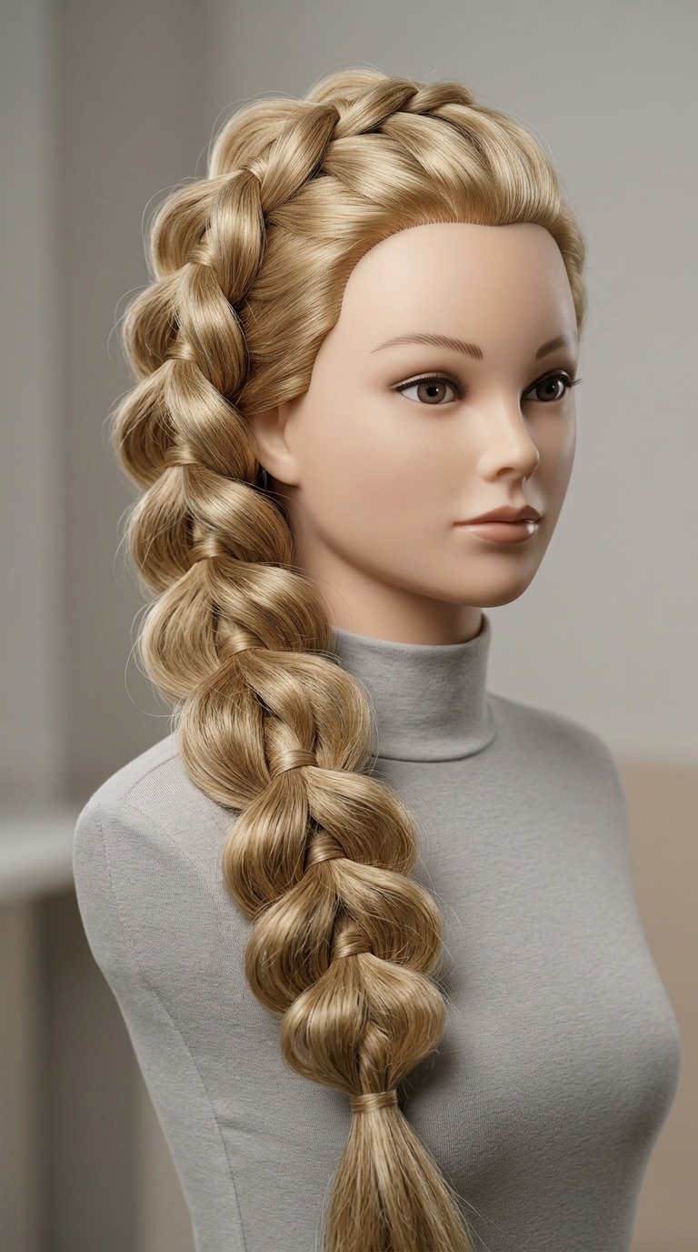 Voluminous Pull-Through Braid