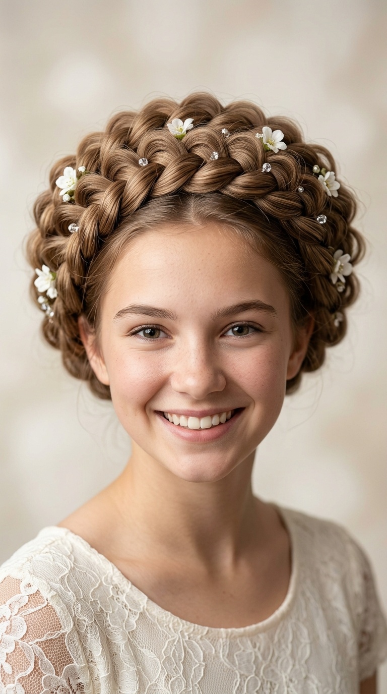 Voluminous Pull-Through Crown