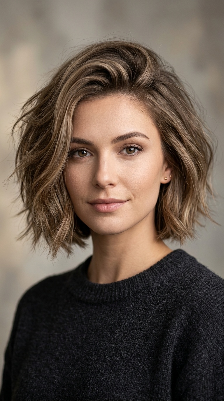 Voluminous Root-Lifted Bob