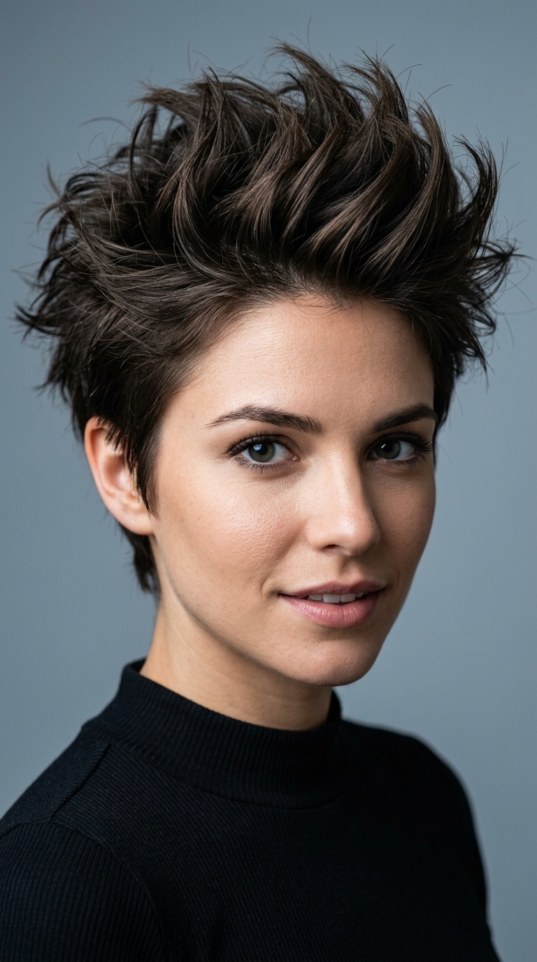 Voluminous Spiky Crown