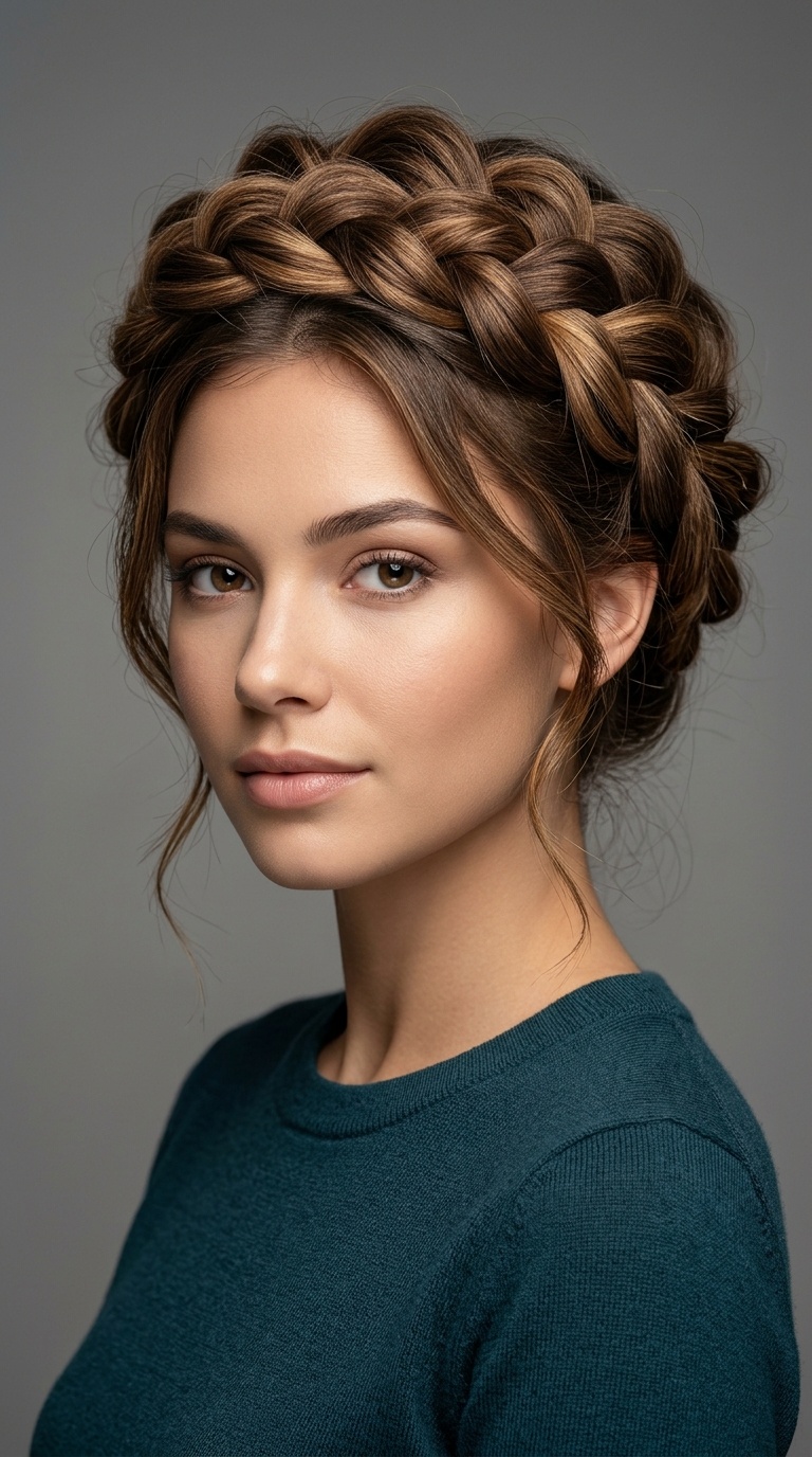 Voluminous Twisted Crown