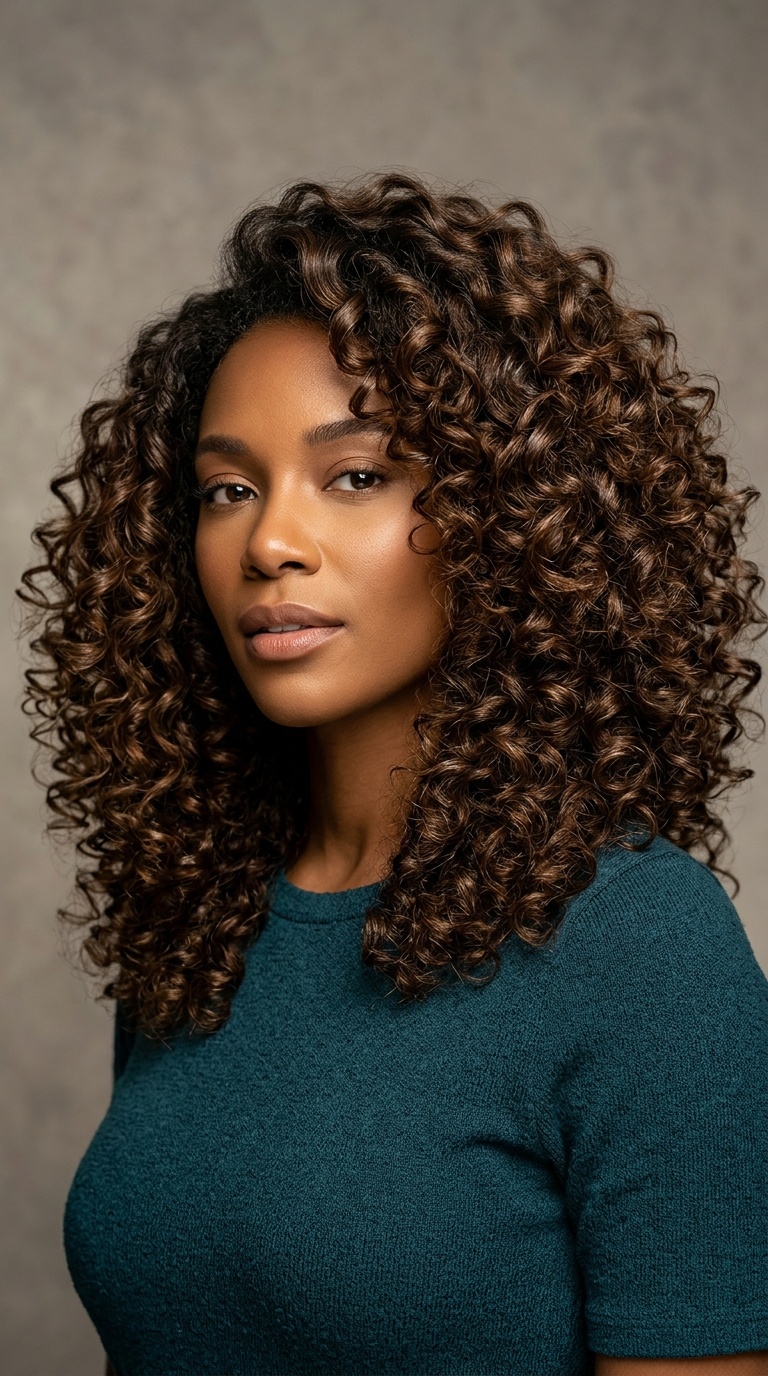 Voluminous Wand Curls