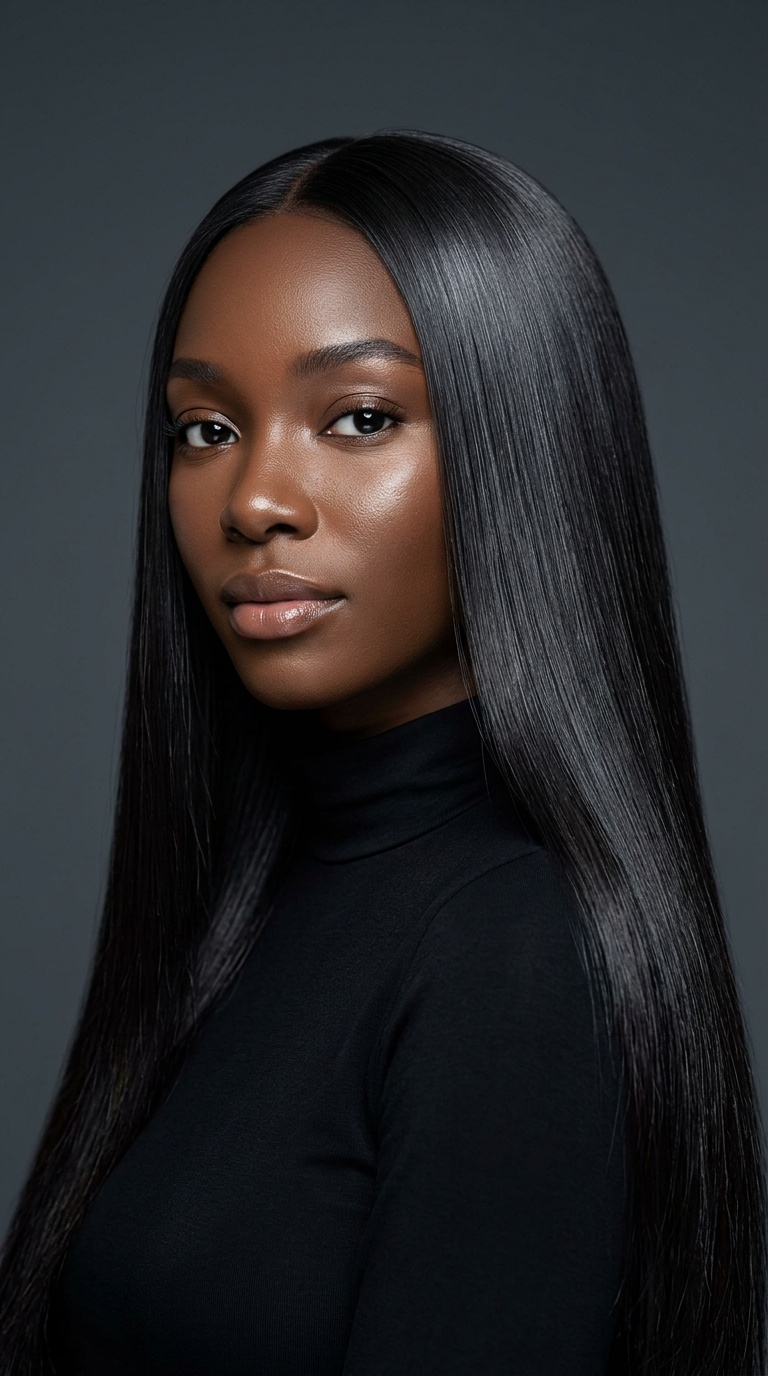 Waist-Length Glass Hair