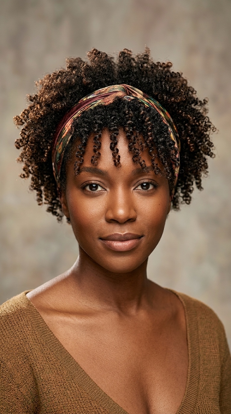 Wash-and-Go with a Headband