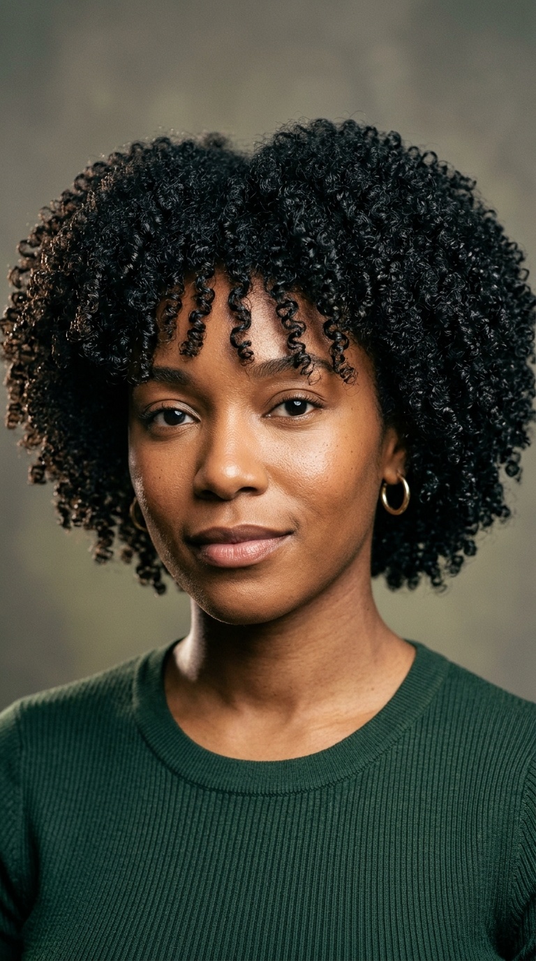 Wash and Go with Defined Curls