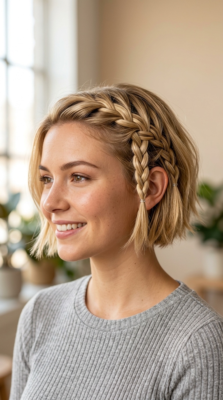 Waterfall Braid Accent