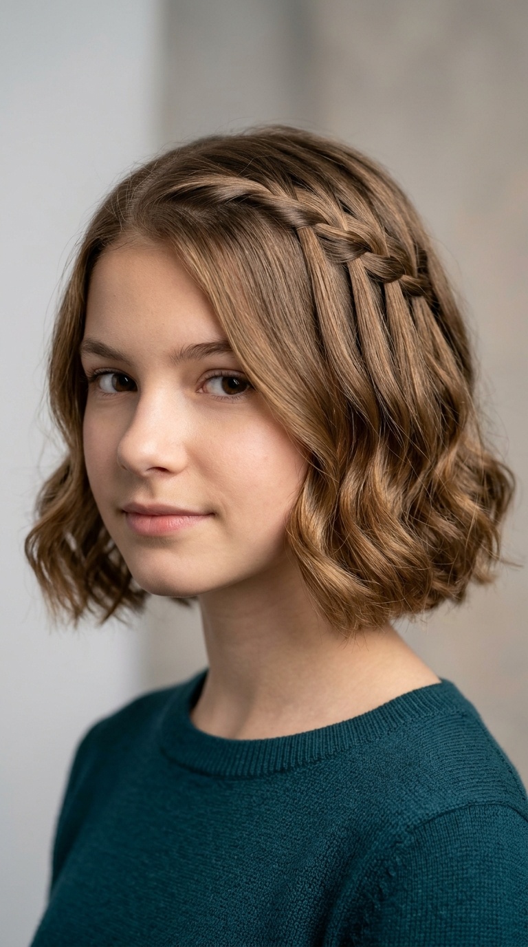 Waterfall Braid Accent