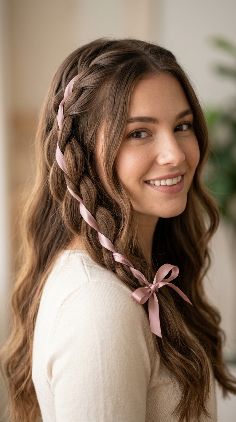 Waterfall Braid Accent
