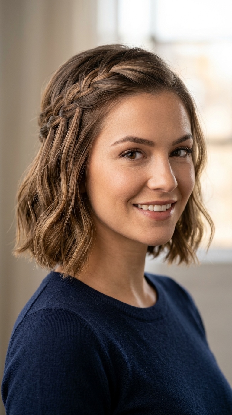 Waterfall Braid Variation