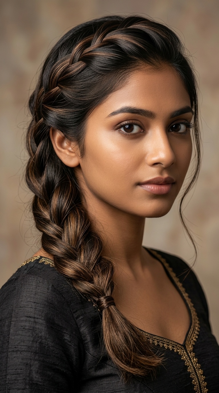 Waterfall Braid with Soft Ends