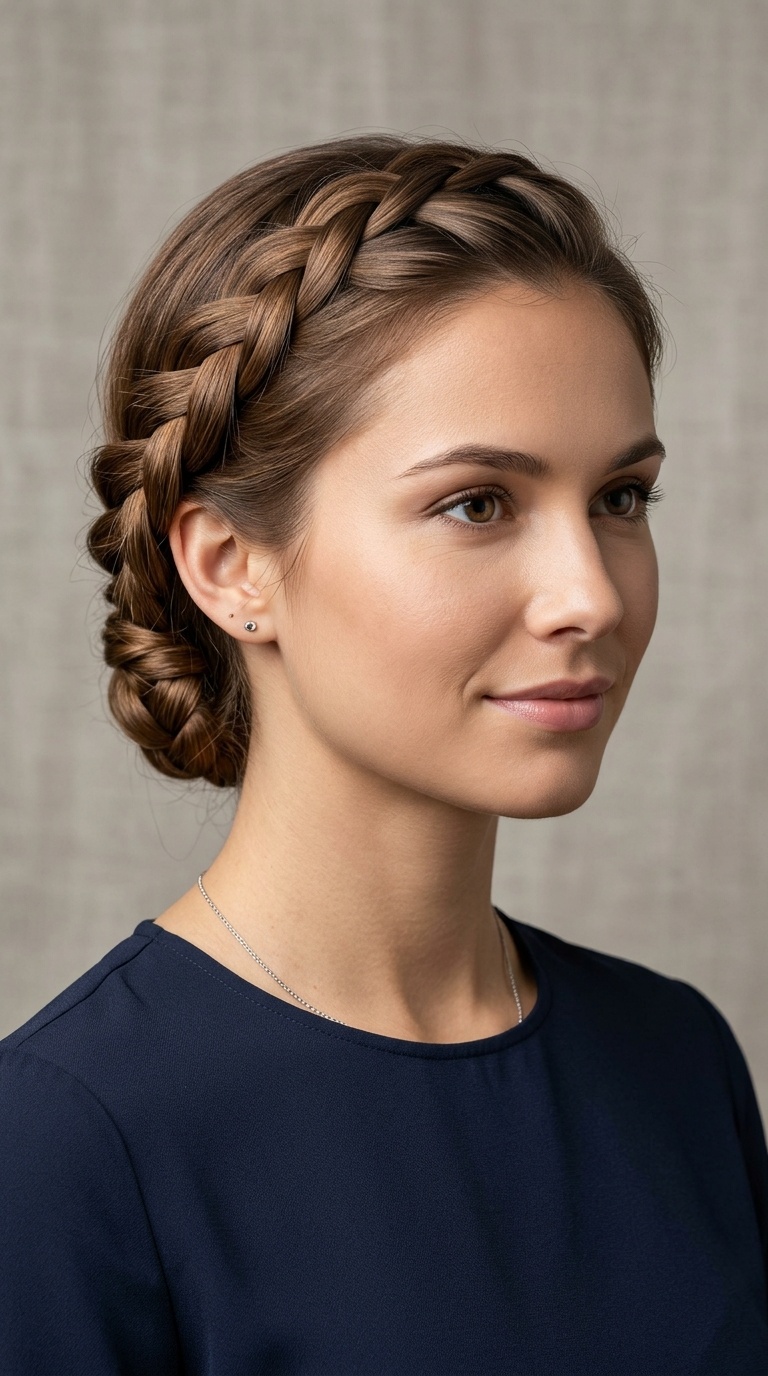 Waterfall Crown with Tucked Tail