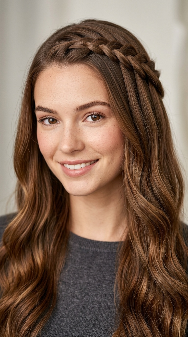 Waterfall Front Braid