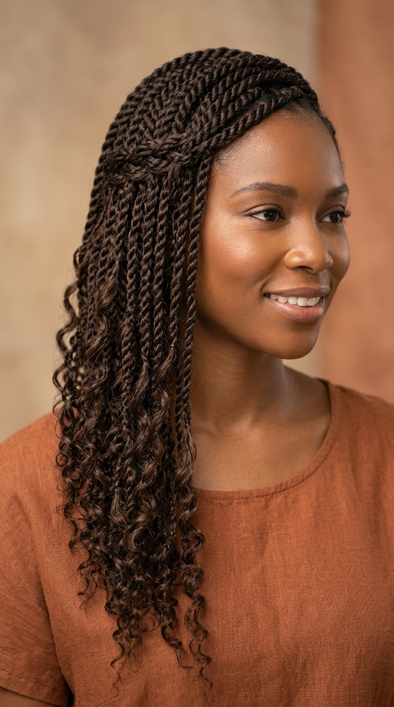 Waterfall Side Braid