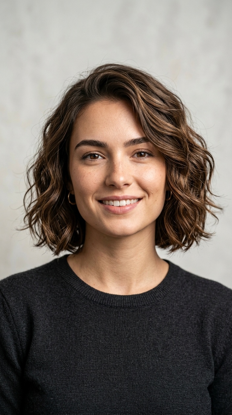 Wavy French Bob
