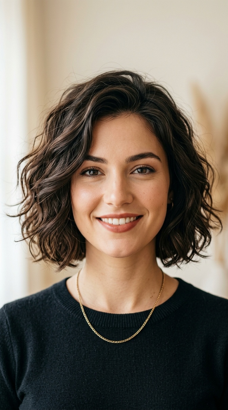 Wavy French Bob