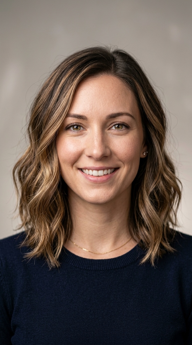Wavy Lob (Long Bob)