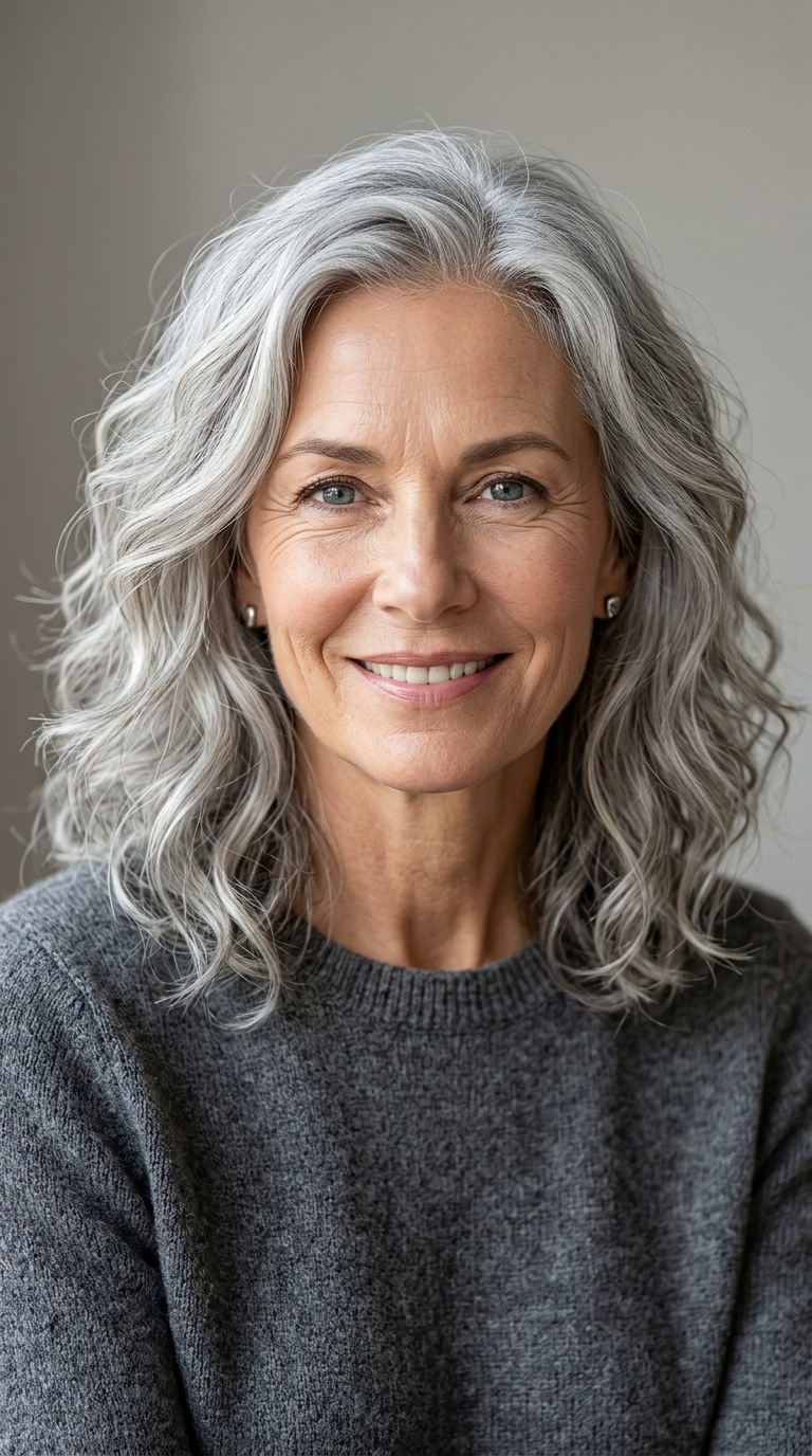 Wavy Lob (Long Bob)