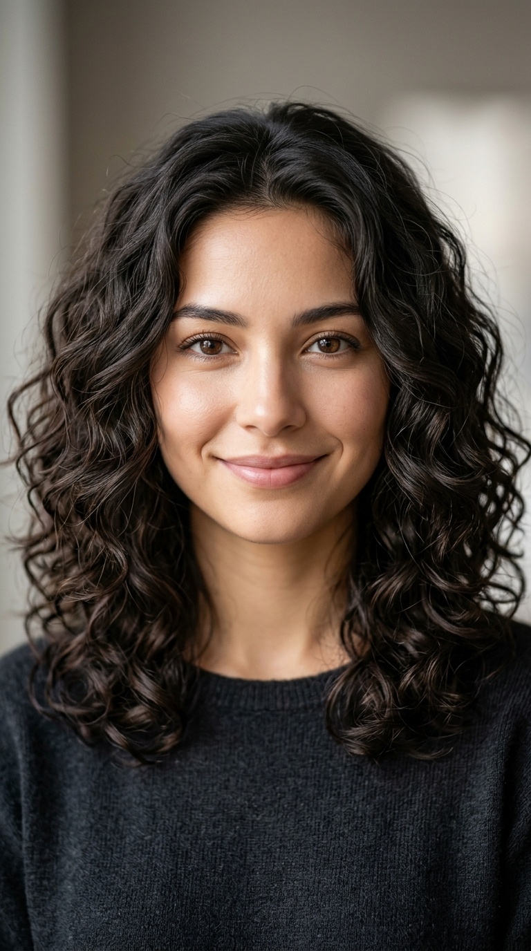 Wavy Lob Perm