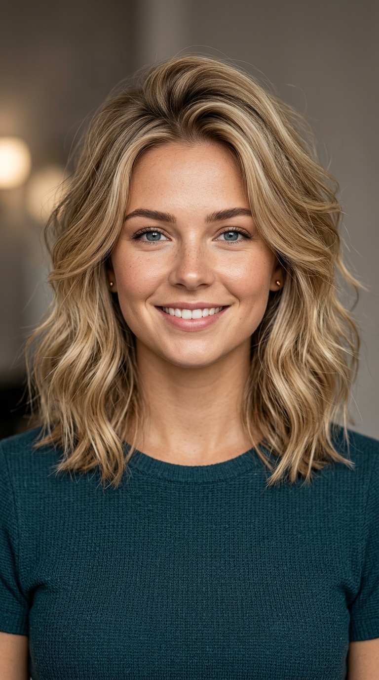 Wavy Lob with Crown Height