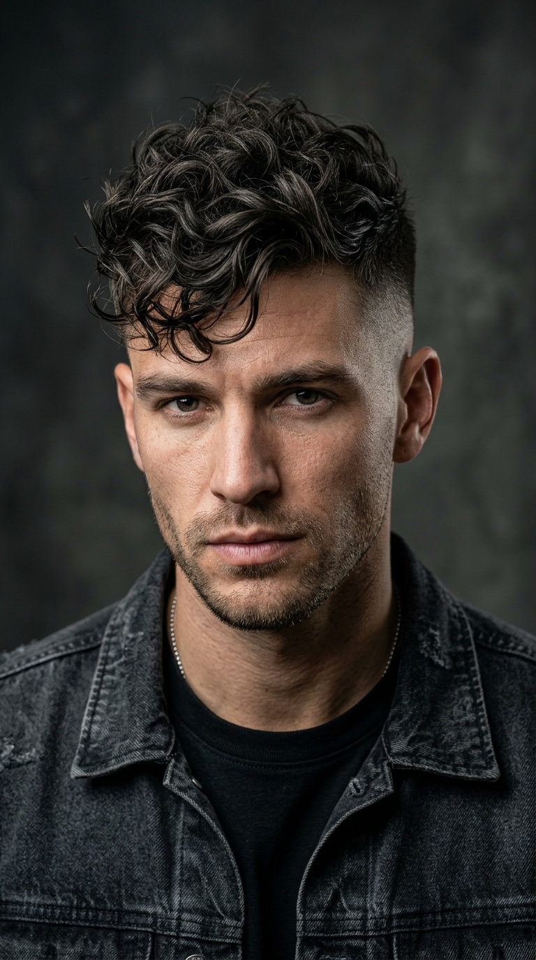 Wavy Textured Mohawk