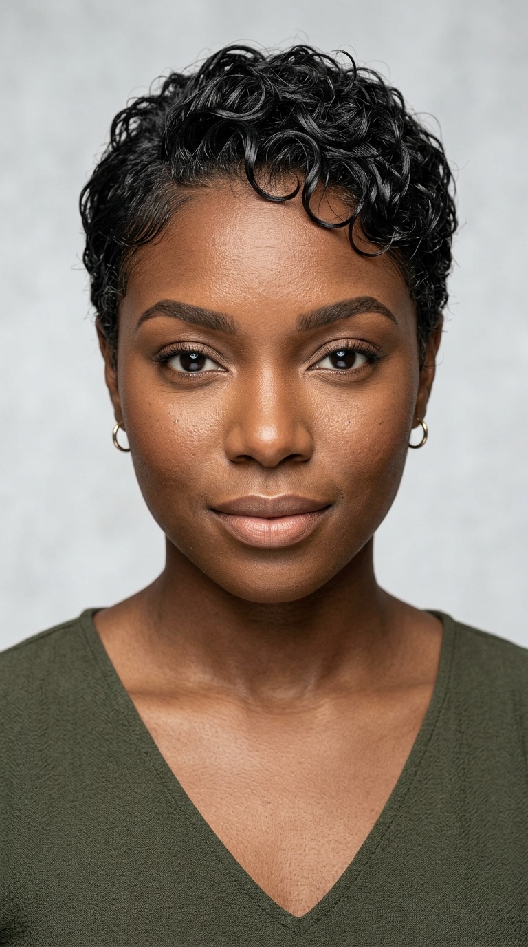 Wet and Wavy Pixie