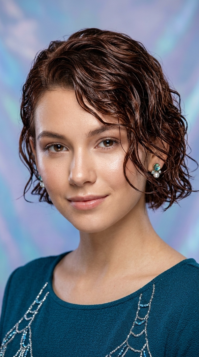 Wet Look Deep Sea Waves